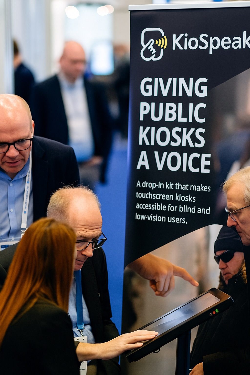 KioSpeak in gebruik bij openbare locaties